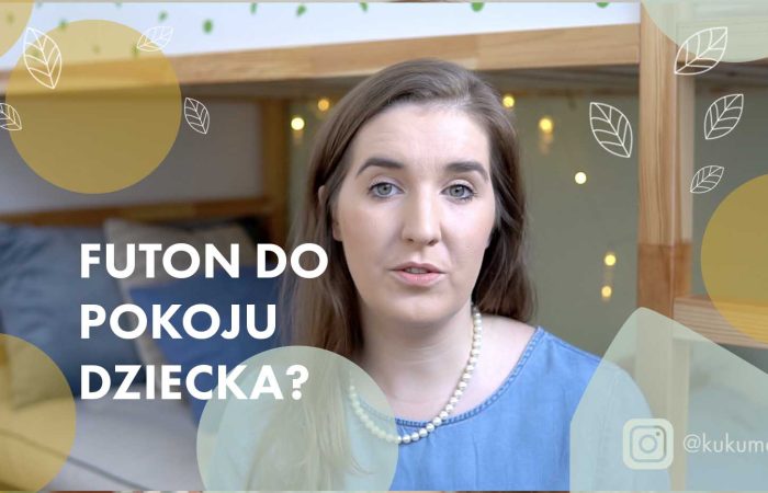 futon w pokoju dziecka