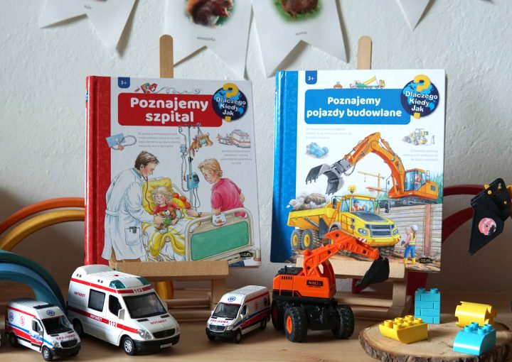Poznajemy pojazdy budowlane i podajemy szpital Wydawnictwo SAM